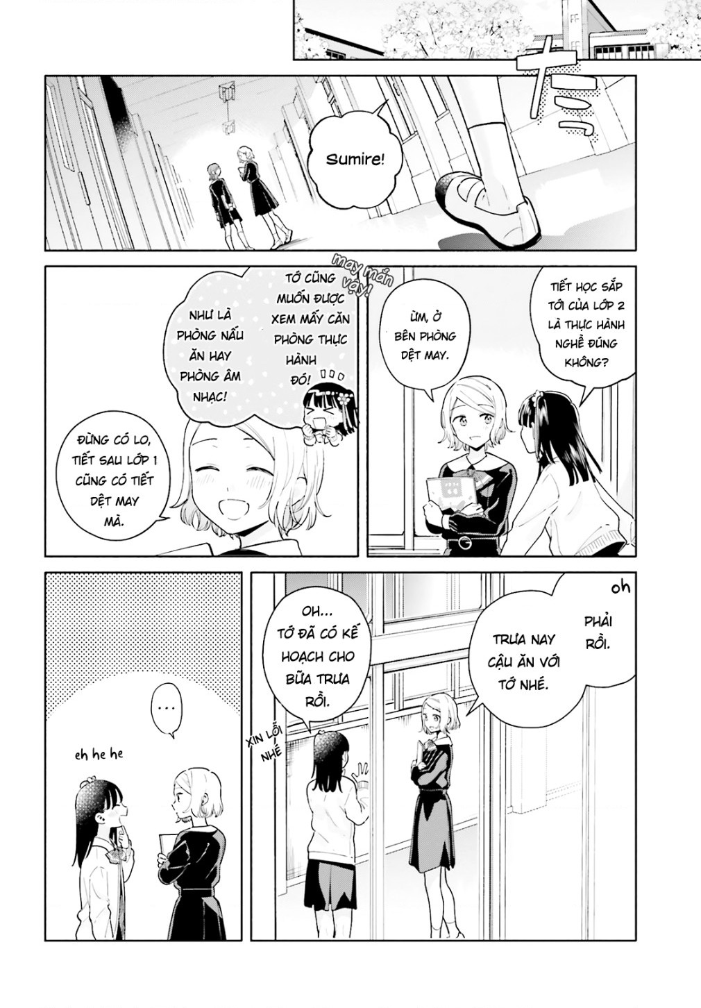 đọc truyện Lời Giới Thiệu Ngọt Ngào Về 1 Tình Yêu Tam Giác ( Để Có Thể Vượt Qua Bài Kiểm Tra! ) Chương 13 ảnh 8 tại Thiên Thai Truyện