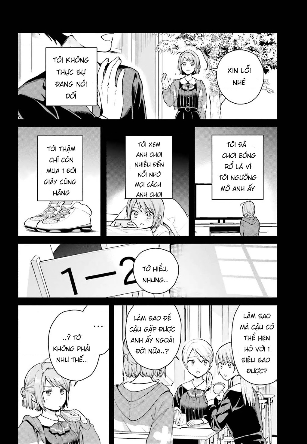 đọc truyện Lời Giới Thiệu Ngọt Ngào Về 1 Tình Yêu Tam Giác ( Để Có Thể Vượt Qua Bài Kiểm Tra! ) Chương 3 ảnh 4 tại Thiên Thai Truyện