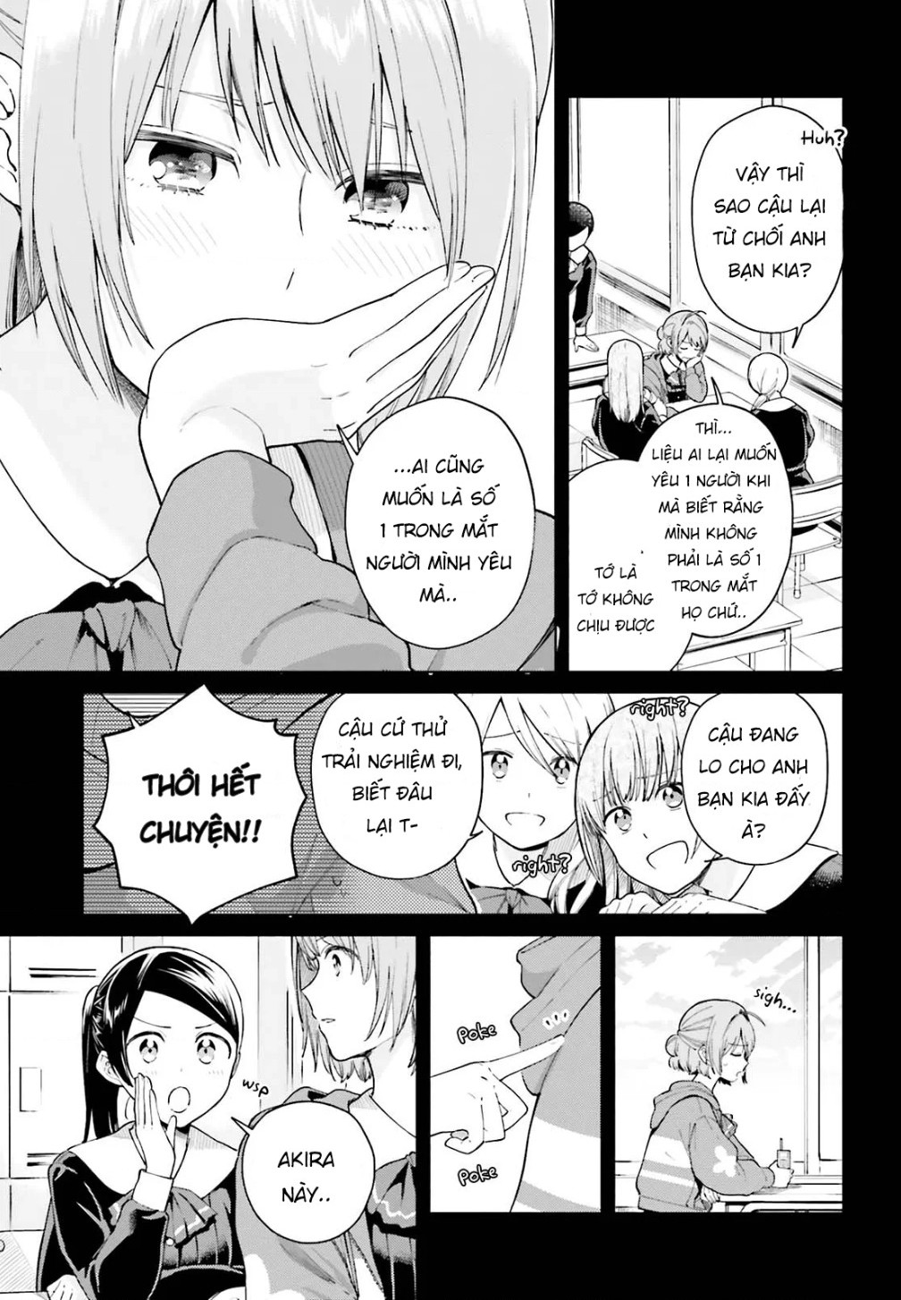 đọc truyện Lời Giới Thiệu Ngọt Ngào Về 1 Tình Yêu Tam Giác ( Để Có Thể Vượt Qua Bài Kiểm Tra! ) Chương 3 ảnh 5 tại Thiên Thai Truyện