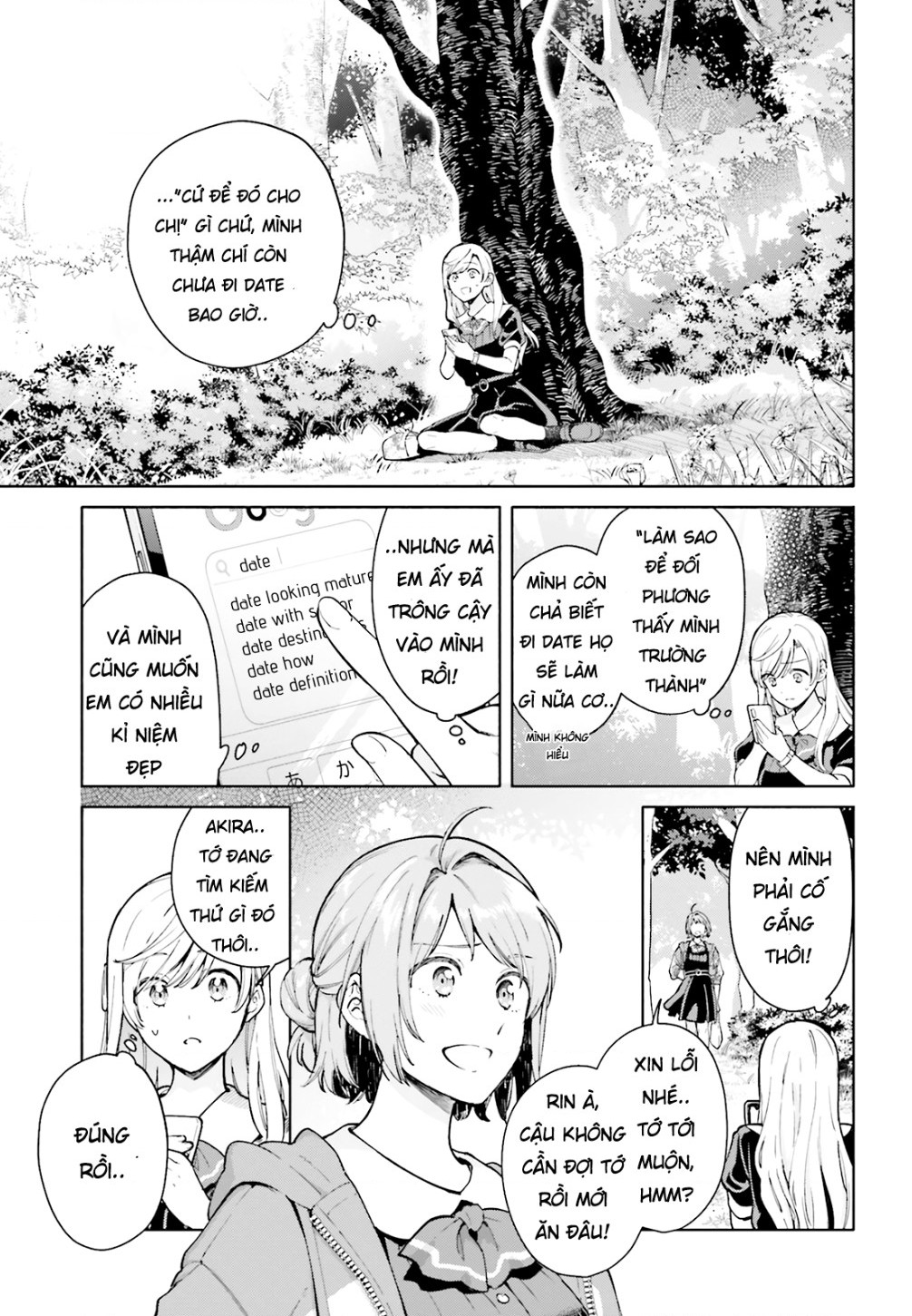 đọc truyện Lời Giới Thiệu Ngọt Ngào Về 1 Tình Yêu Tam Giác ( Để Có Thể Vượt Qua Bài Kiểm Tra! ) Chương 4 ảnh 6 tại Thiên Thai Truyện