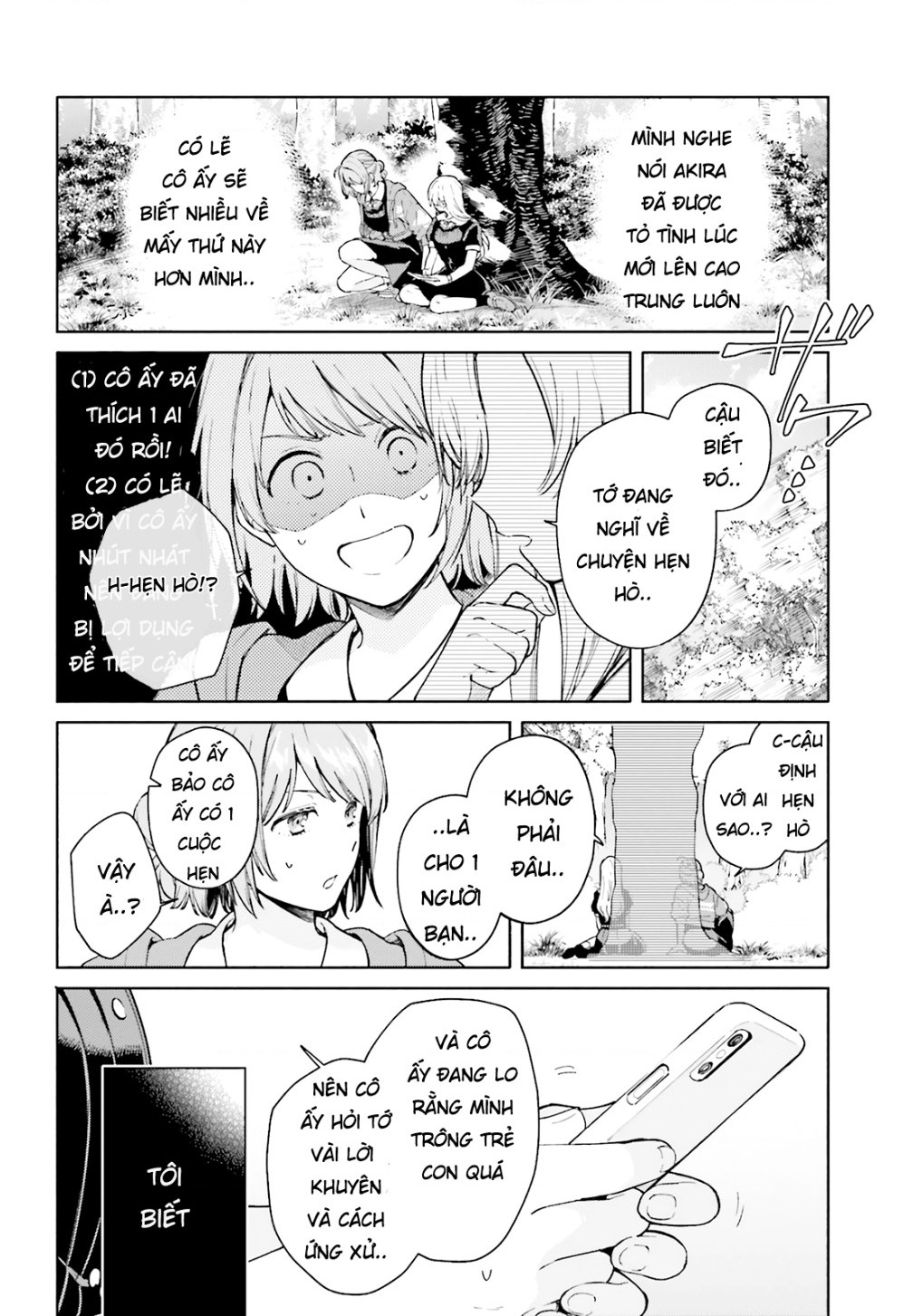 đọc truyện Lời Giới Thiệu Ngọt Ngào Về 1 Tình Yêu Tam Giác ( Để Có Thể Vượt Qua Bài Kiểm Tra! ) Chương 4 ảnh 7 tại Thiên Thai Truyện