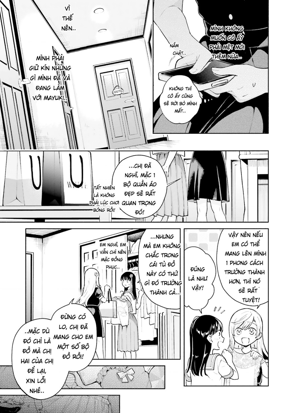 đọc truyện Lời Giới Thiệu Ngọt Ngào Về 1 Tình Yêu Tam Giác ( Để Có Thể Vượt Qua Bài Kiểm Tra! ) Chương 4 ảnh 10 tại Thiên Thai Truyện