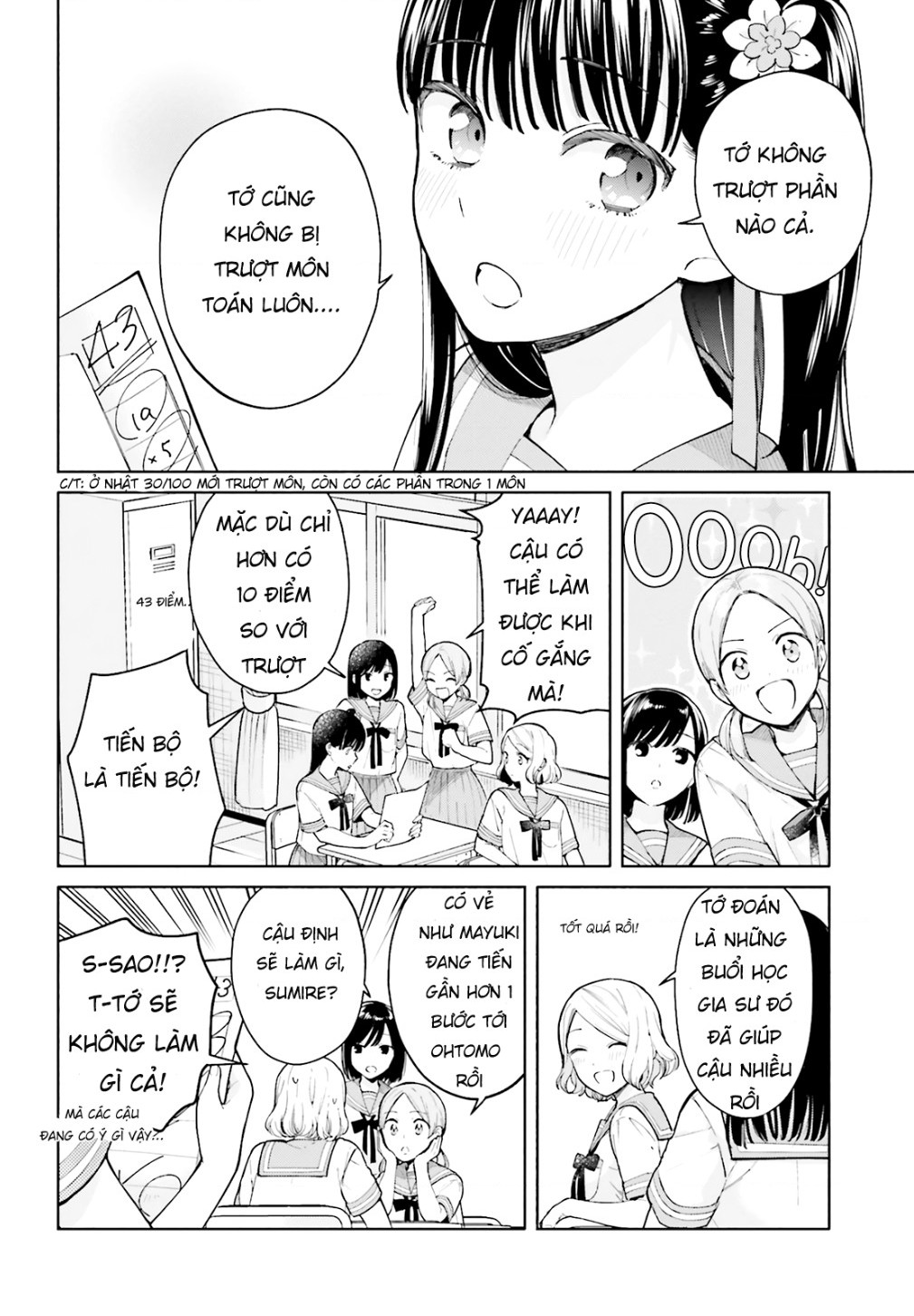 đọc truyện Lời Giới Thiệu Ngọt Ngào Về 1 Tình Yêu Tam Giác ( Để Có Thể Vượt Qua Bài Kiểm Tra! ) Chương 5 ảnh 23 tại Thiên Thai Truyện