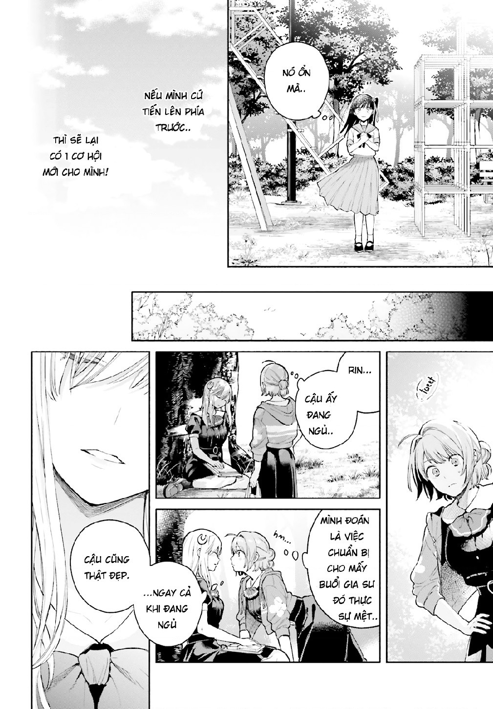 đọc truyện Lời Giới Thiệu Ngọt Ngào Về 1 Tình Yêu Tam Giác ( Để Có Thể Vượt Qua Bài Kiểm Tra! ) Chương 5 ảnh 29 tại Thiên Thai Truyện