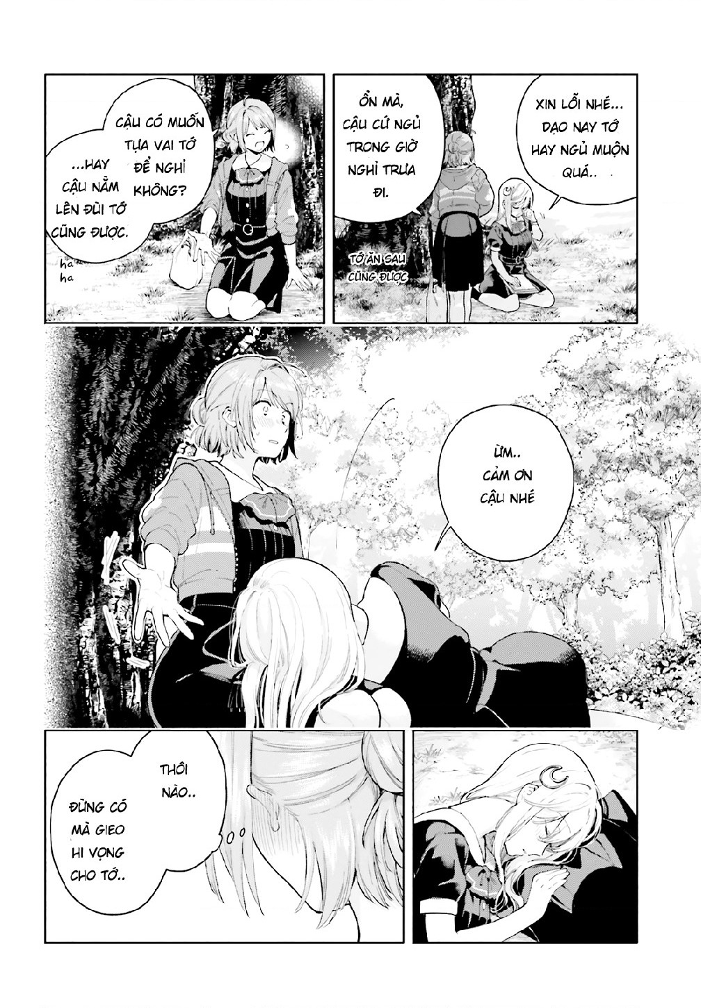 đọc truyện Lời Giới Thiệu Ngọt Ngào Về 1 Tình Yêu Tam Giác ( Để Có Thể Vượt Qua Bài Kiểm Tra! ) Chương 5 ảnh 31 tại Thiên Thai Truyện