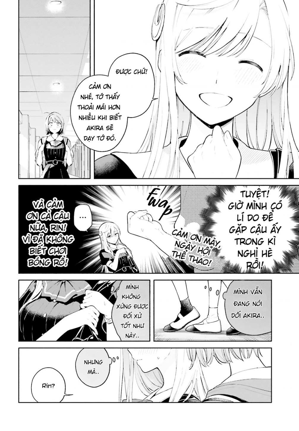 đọc truyện Lời Giới Thiệu Ngọt Ngào Về 1 Tình Yêu Tam Giác ( Để Có Thể Vượt Qua Bài Kiểm Tra! ) Chương 7 ảnh 9 tại Thiên Thai Truyện