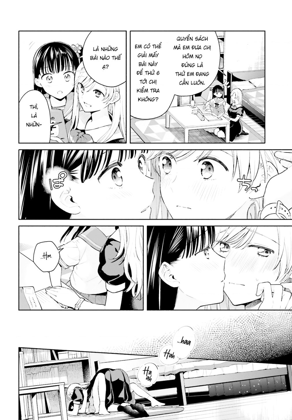 đọc truyện Lời Giới Thiệu Ngọt Ngào Về 1 Tình Yêu Tam Giác ( Để Có Thể Vượt Qua Bài Kiểm Tra! ) Chương 7 ảnh 11 tại Thiên Thai Truyện