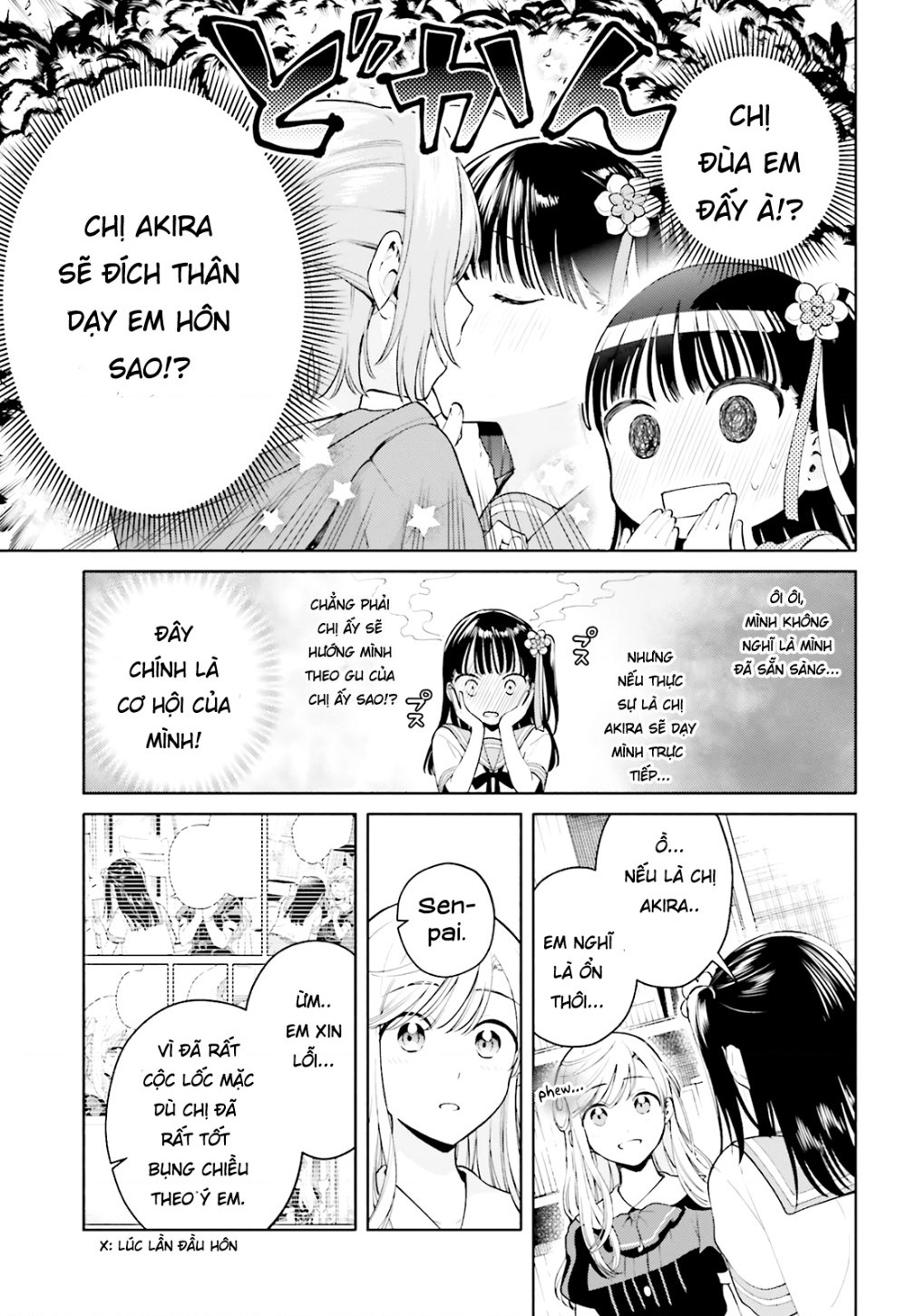 đọc truyện Lời Giới Thiệu Ngọt Ngào Về 1 Tình Yêu Tam Giác ( Để Có Thể Vượt Qua Bài Kiểm Tra! ) Chương 8 ảnh 7 tại Thiên Thai Truyện