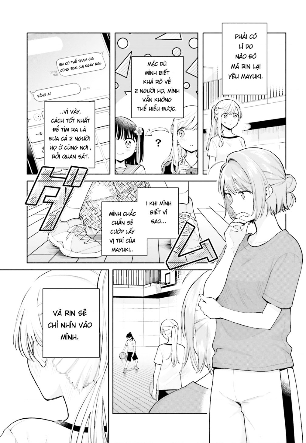 đọc truyện Lời Giới Thiệu Ngọt Ngào Về 1 Tình Yêu Tam Giác ( Để Có Thể Vượt Qua Bài Kiểm Tra! ) Chương 8 ảnh 11 tại Thiên Thai Truyện