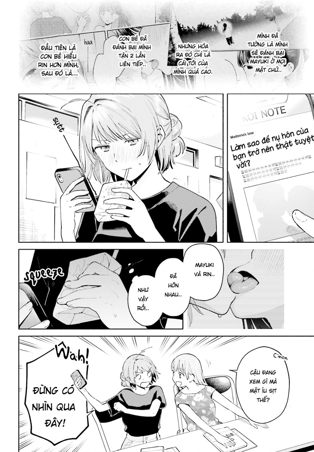 đọc truyện Lời Giới Thiệu Ngọt Ngào Về 1 Tình Yêu Tam Giác ( Để Có Thể Vượt Qua Bài Kiểm Tra! ) Chương 9 ảnh 3 tại Thiên Thai Truyện