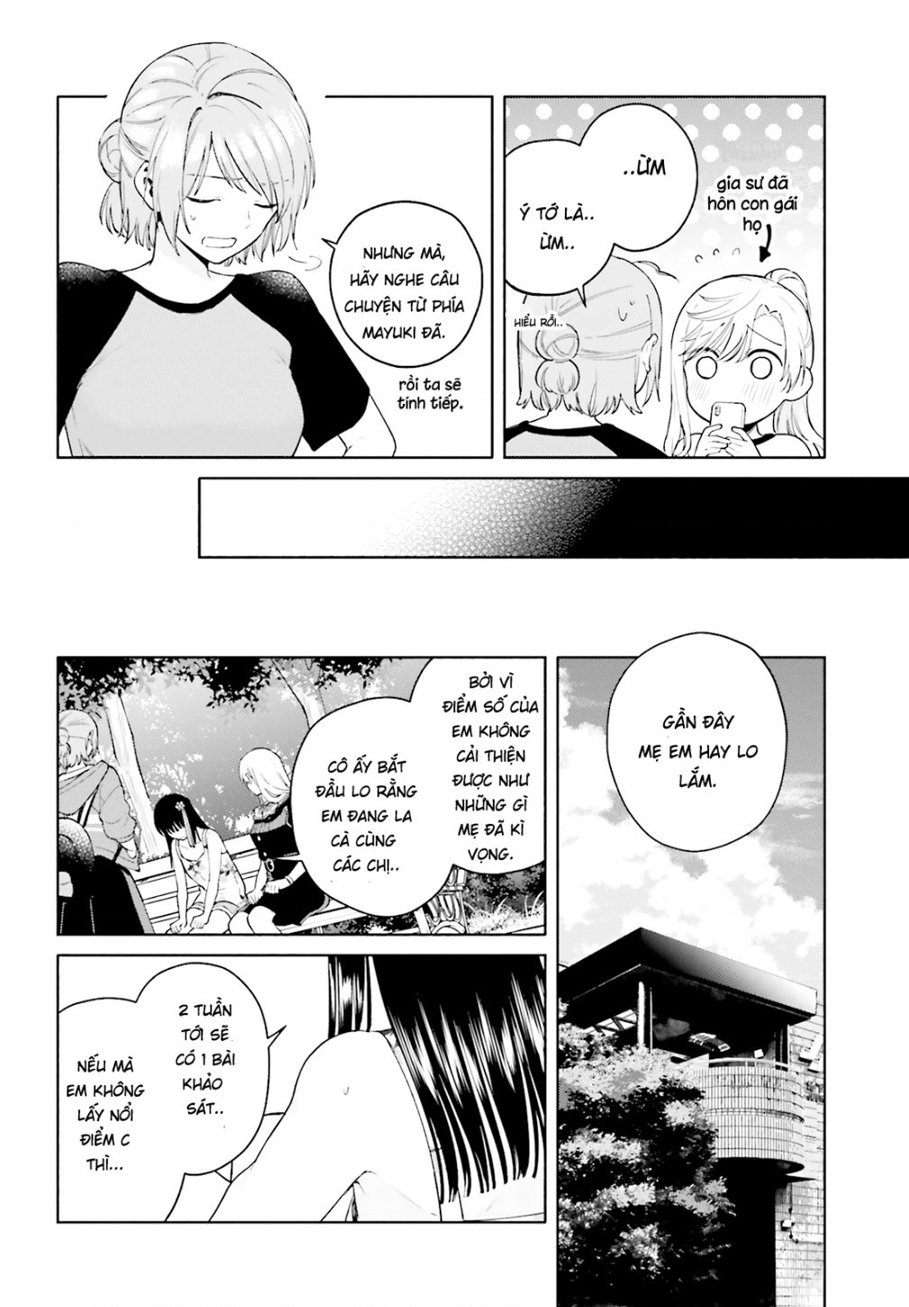 đọc truyện Lời Giới Thiệu Ngọt Ngào Về 1 Tình Yêu Tam Giác ( Để Có Thể Vượt Qua Bài Kiểm Tra! ) Chương 9 ảnh 13 tại Thiên Thai Truyện