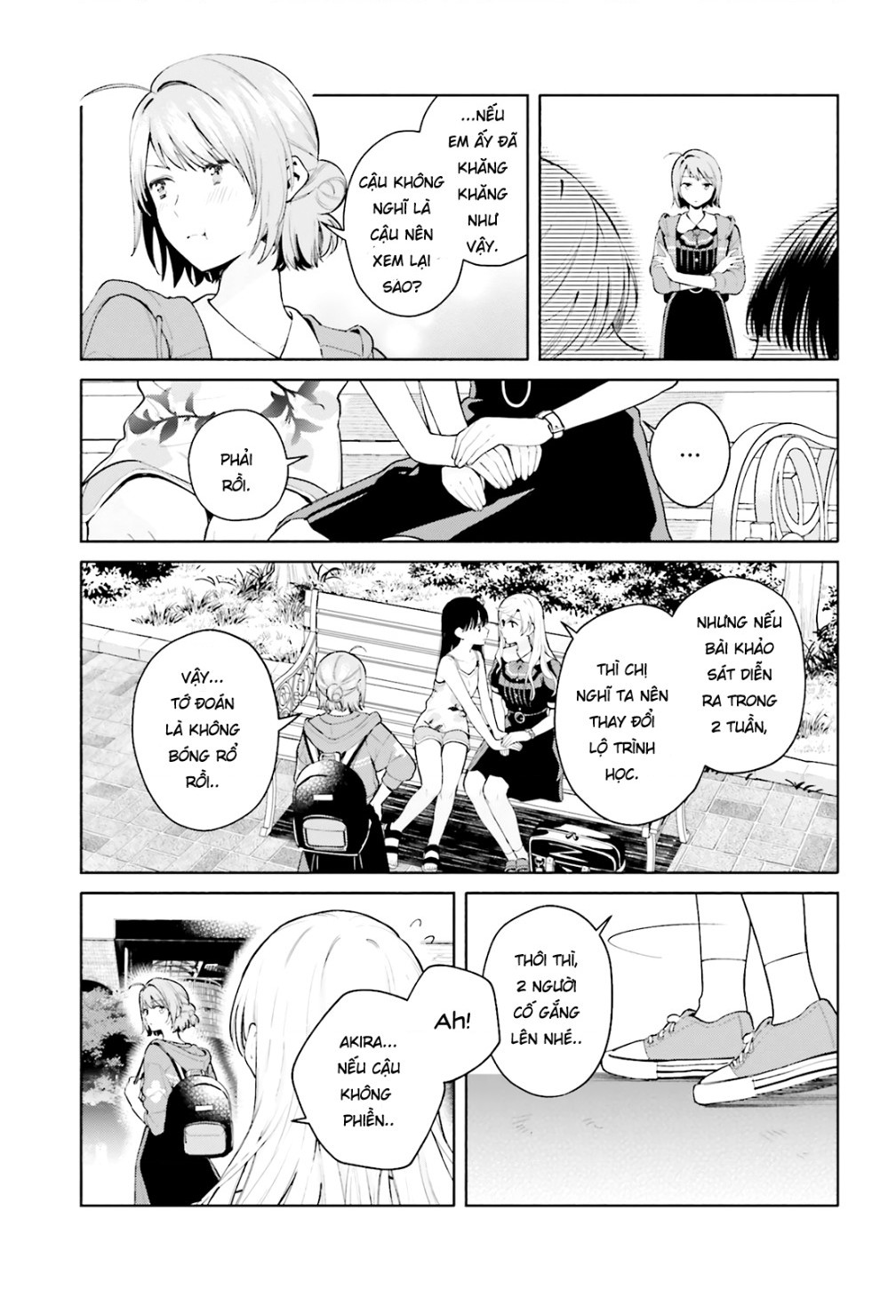 đọc truyện Lời Giới Thiệu Ngọt Ngào Về 1 Tình Yêu Tam Giác ( Để Có Thể Vượt Qua Bài Kiểm Tra! ) Chương 9 ảnh 16 tại Thiên Thai Truyện