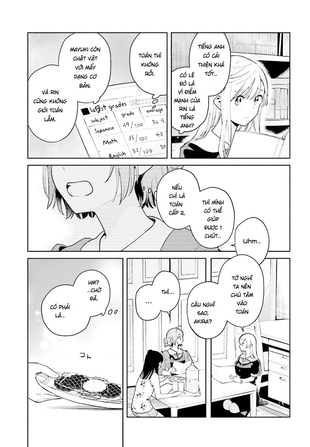 đọc truyện Lời Giới Thiệu Ngọt Ngào Về 1 Tình Yêu Tam Giác ( Để Có Thể Vượt Qua Bài Kiểm Tra! ) Chương 9 ảnh 18 tại Thiên Thai Truyện