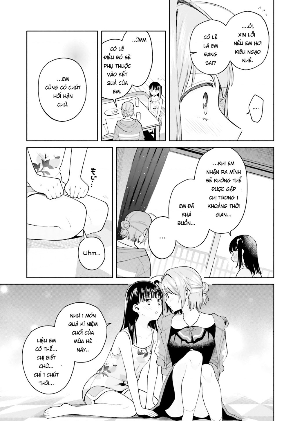 đọc truyện Lời Giới Thiệu Ngọt Ngào Về 1 Tình Yêu Tam Giác ( Để Có Thể Vượt Qua Bài Kiểm Tra! ) Chương 9 ảnh 24 tại Thiên Thai Truyện