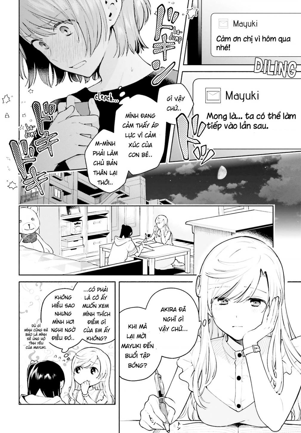 đọc truyện Lời Giới Thiệu Ngọt Ngào Về 1 Tình Yêu Tam Giác ( Để Có Thể Vượt Qua Bài Kiểm Tra! ) Chương 9 ảnh 5 tại Thiên Thai Truyện