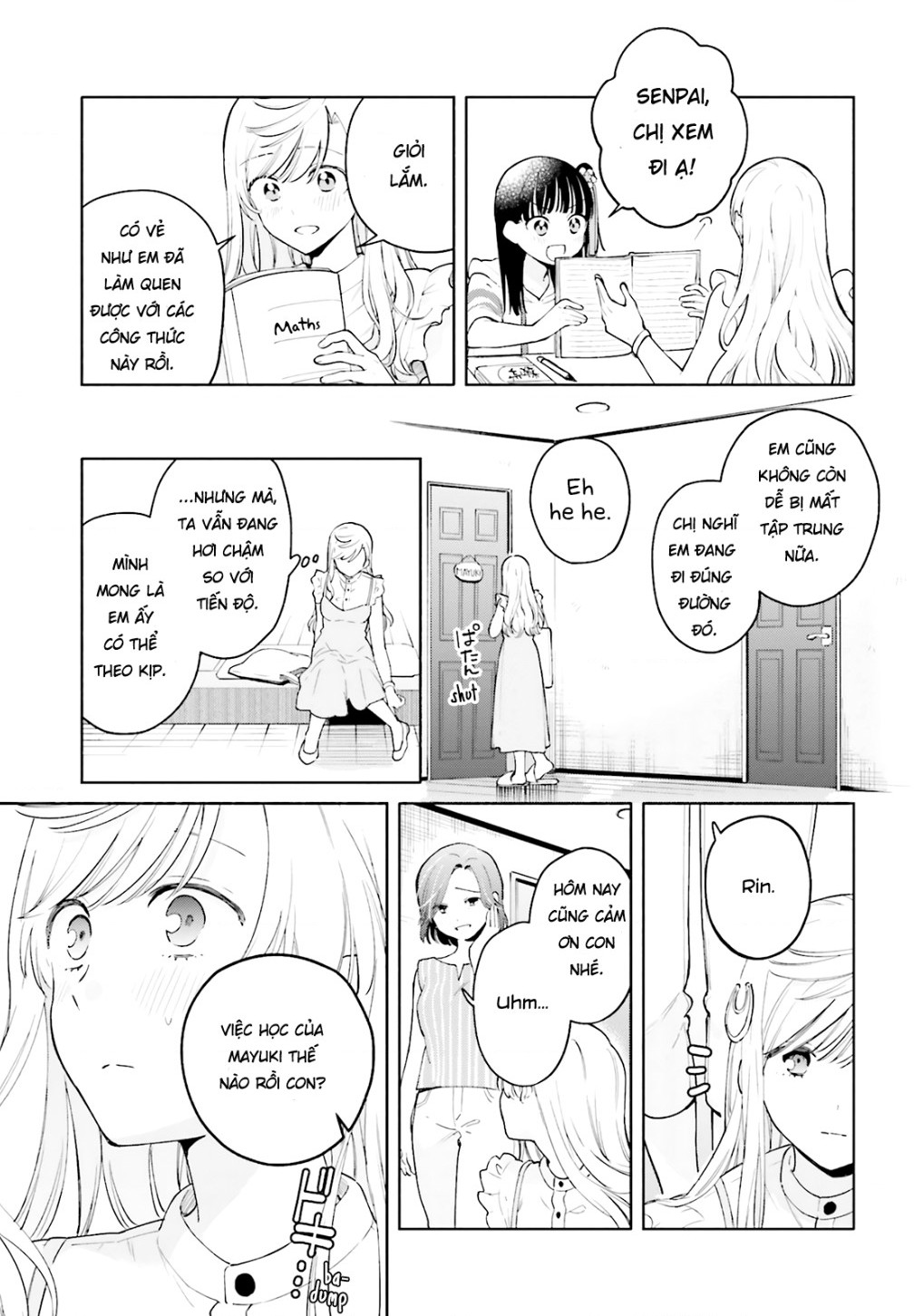 đọc truyện Lời Giới Thiệu Ngọt Ngào Về 1 Tình Yêu Tam Giác ( Để Có Thể Vượt Qua Bài Kiểm Tra! ) Chương 9 ảnh 6 tại Thiên Thai Truyện