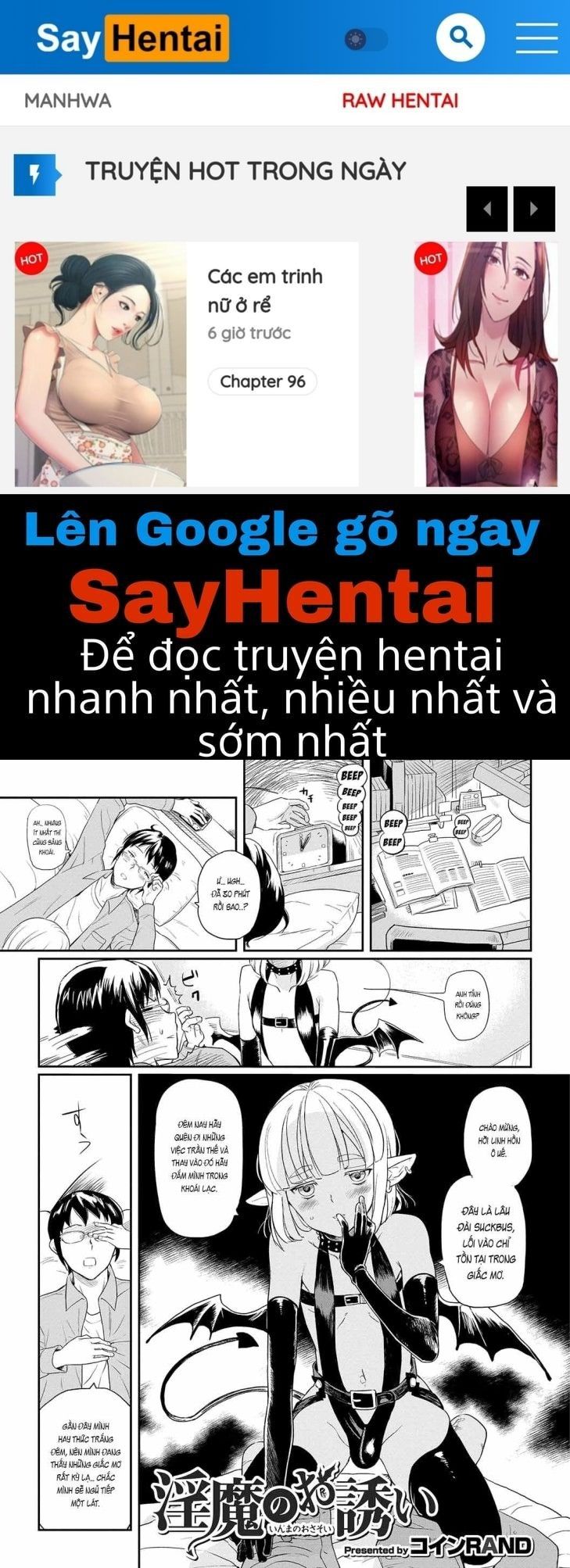 đọc truyện Lời Mời Mọc Của Quỷ Dâm Dục Chương 1 ảnh 2 tại Thiên Thai Truyện