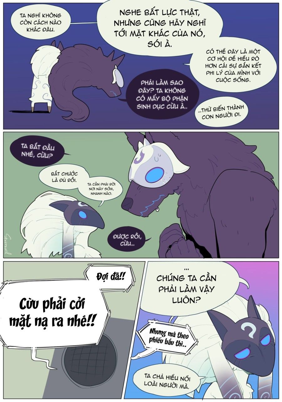 [lol] Chúc May Mắn, Kindred Oneshot page 3 - Giả Dược