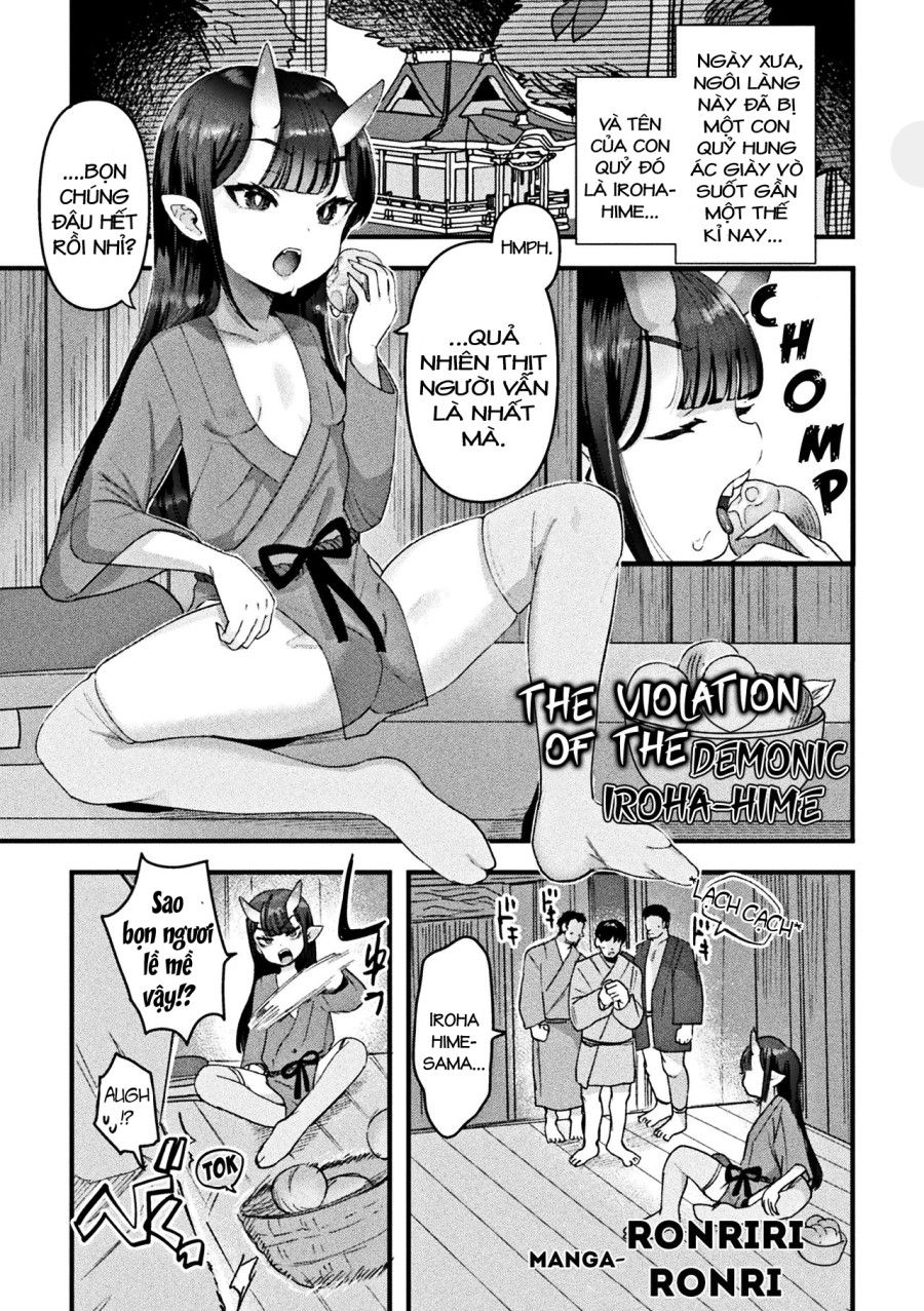 Loli-babaa Kyousei Tanetsuke Ecchi! Chương 1 page 3 - Giả Dược