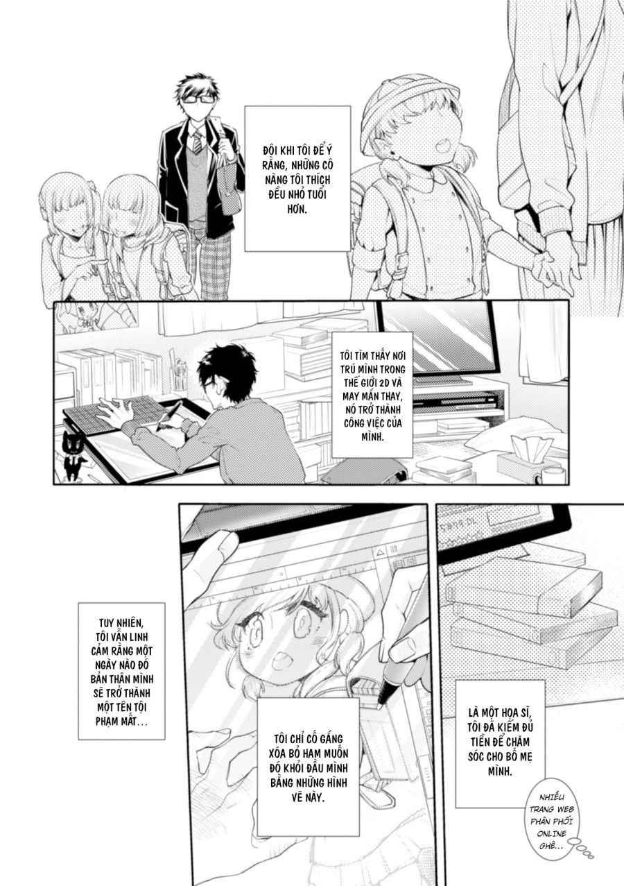 đọc truyện Lolicon Doutei Ero Mangaka-kun, Kinjo No Jojifuku Kita Yabai Mesu Onii-san Ni Semarareru Oneshot ảnh 8 tại Giả Dược