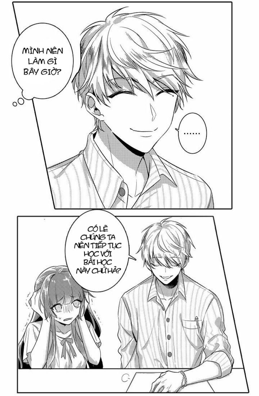 Lớp Học Đặc Biệt Trên Tàu Cùng Với Sensei! [full] Chương 1 page 12 - Giả Dược