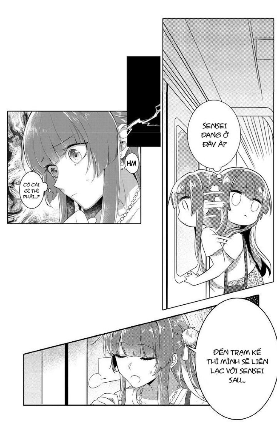 Lớp Học Đặc Biệt Trên Tàu Cùng Với Sensei! [full] Chương 1 page 22 - Giả Dược