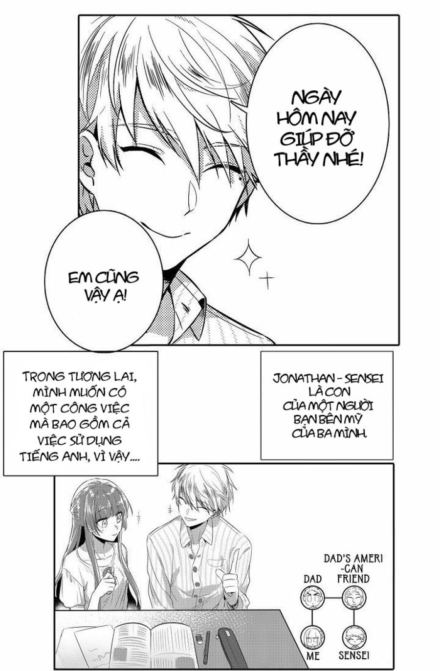 Lớp Học Đặc Biệt Trên Tàu Cùng Với Sensei! [full] Chương 1 page 9 - Giả Dược