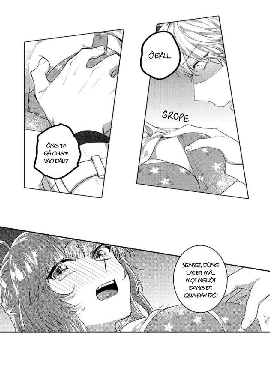 Lớp Học Đặc Biệt Trên Tàu Cùng Với Sensei! [full] Chương 11 page 17 - Giả Dược