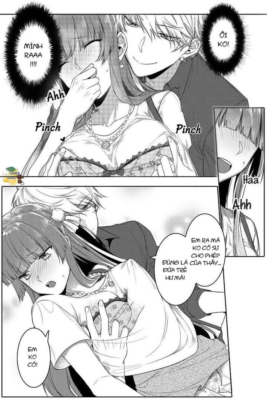 Lớp Học Đặc Biệt Trên Tàu Cùng Với Sensei! [full] Chương 2 page 22 - Giả Dược