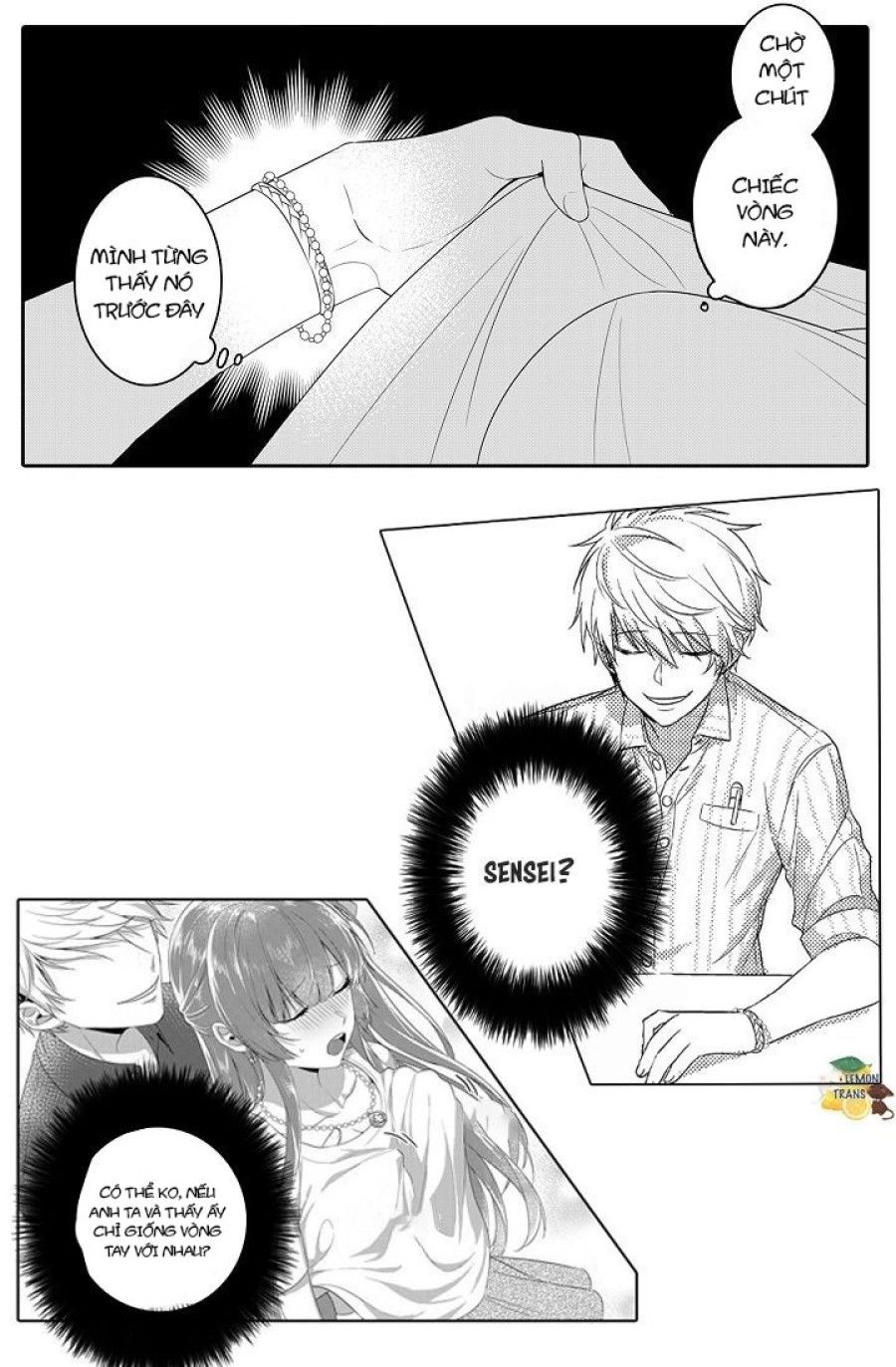 Lớp Học Đặc Biệt Trên Tàu Cùng Với Sensei! [full] Chương 2 page 9 - Giả Dược