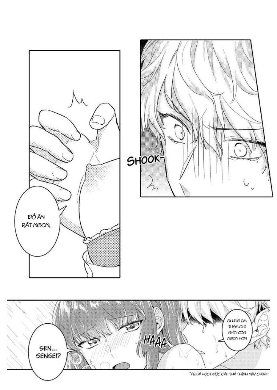 Lớp Học Đặc Biệt Trên Tàu Cùng Với Sensei! [full] Chương 8 page 9 - Giả Dược