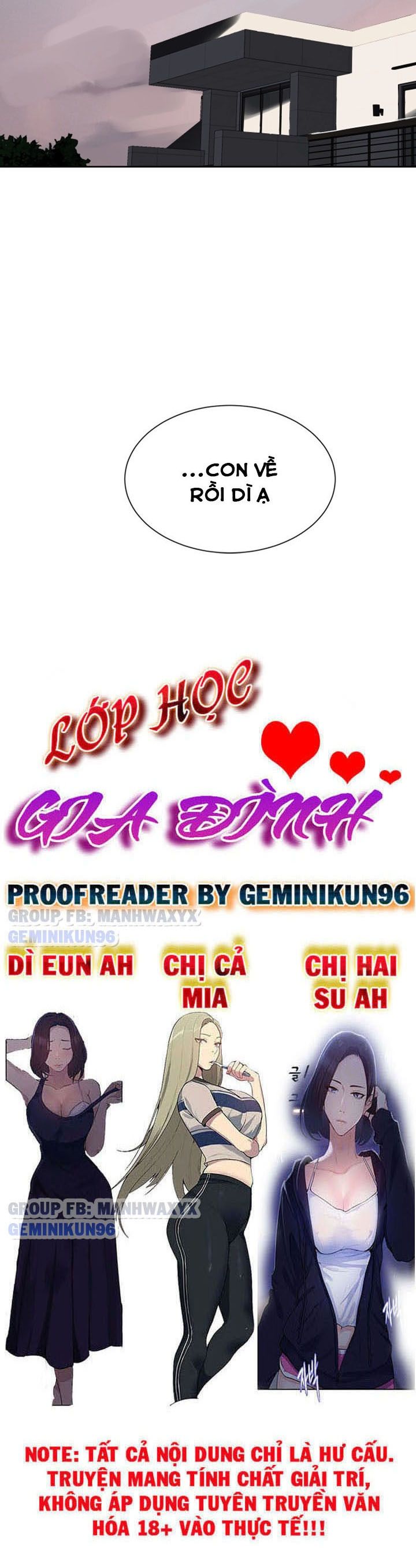 đọc truyện Lớp Học Gia Đình Chương 38 ảnh 7 tại Thiên Thai Truyện