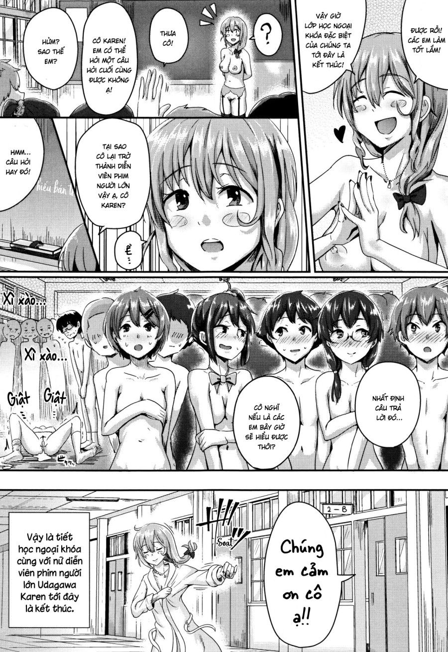Lớp Học Ngoại Khóa Cùng Với Nữ Diễn Viên Av Oneshot page 30 - Giả Dược