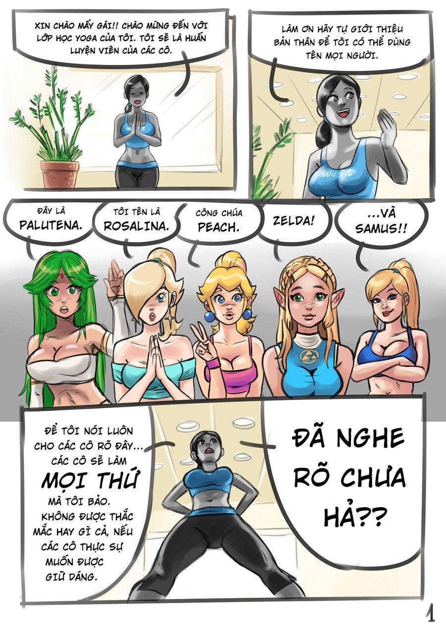Lớp Học Yoga Của Các Nhân Vật Game Wii Oneshot page 2 - Giả Dược