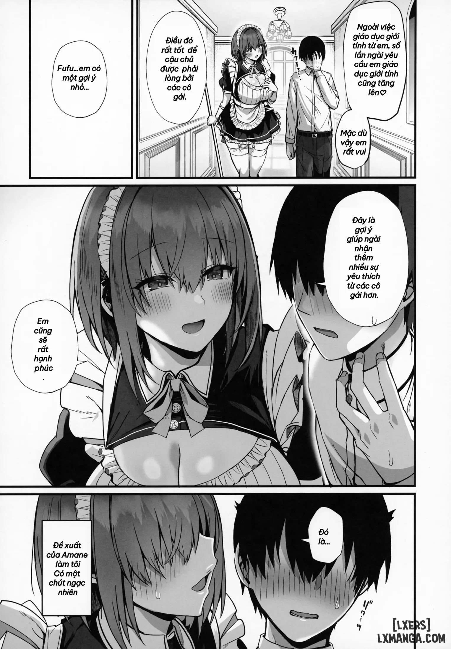 Love Maid – Yasashikute Amaama Na Kyonyuu Ero Maid-San To SEX Shimakuru Ohanashi - Chương 2