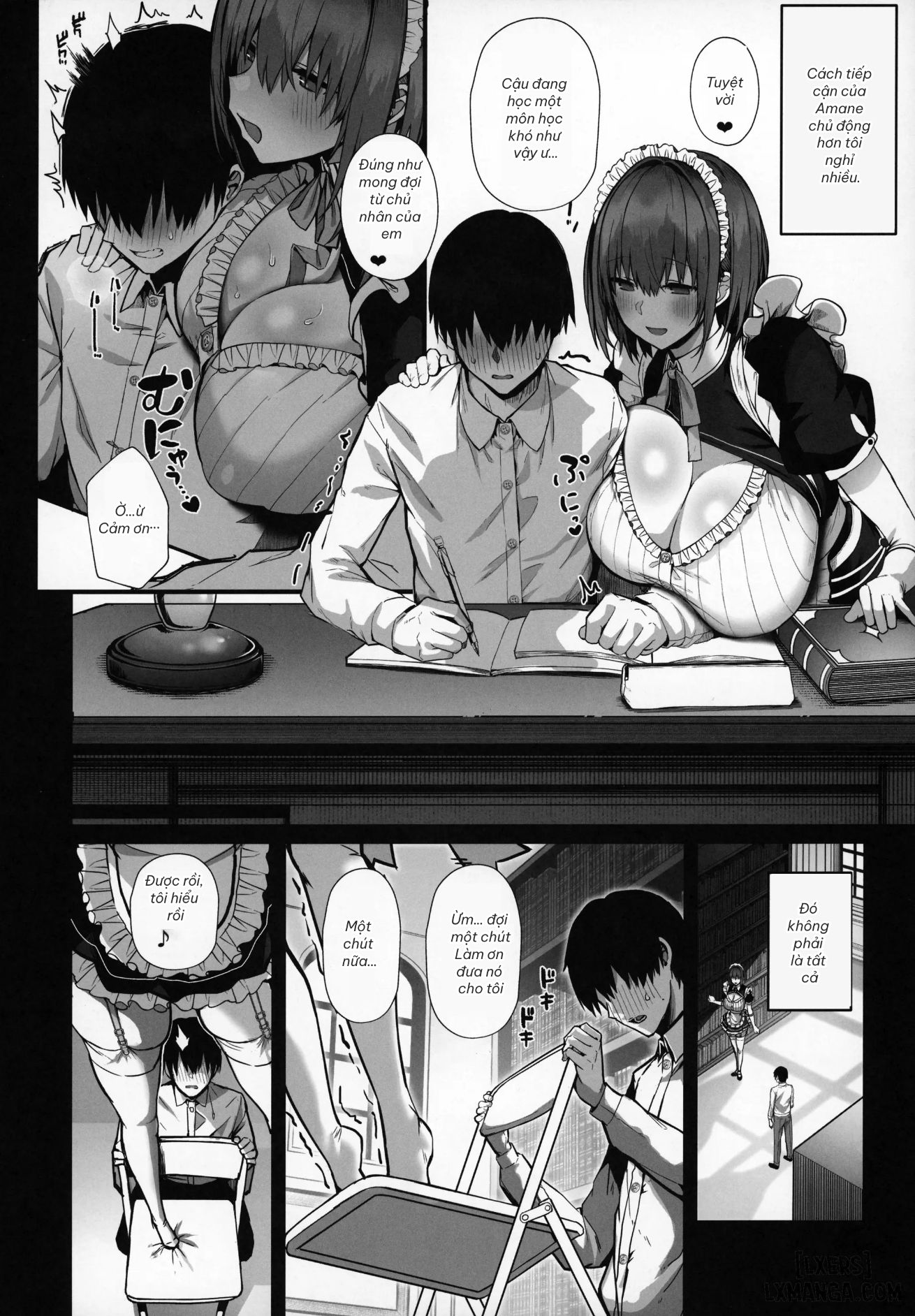 đọc truyện Love Maid - Yasashikute Amaama Na Kyonyuu Ero Maid-san To Sex Shimakuru Ohanashi Chương 1 ảnh 8 tại Truyện Dạ Ký