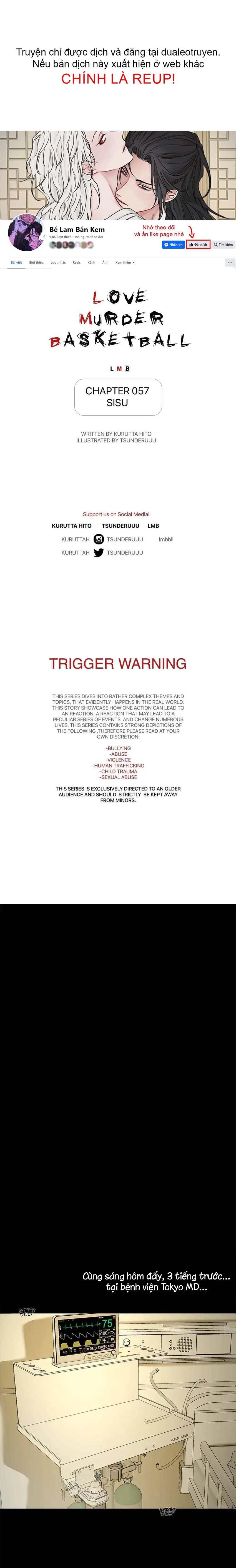 đọc truyện Love Murder Basketball Chương 57 ảnh 1 tại Truyện Dạ Ký