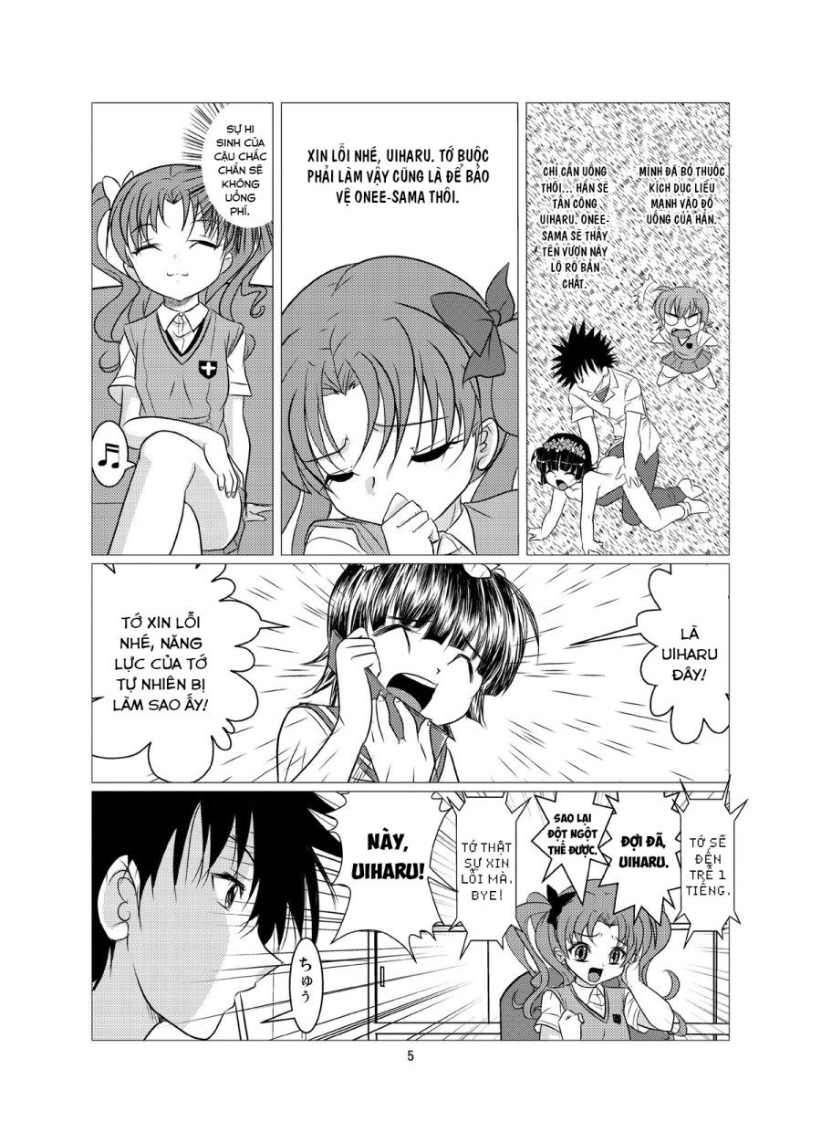 Love Poison (toaru Kagaku No Railgun) Oneshot page 4 - Giả Dược