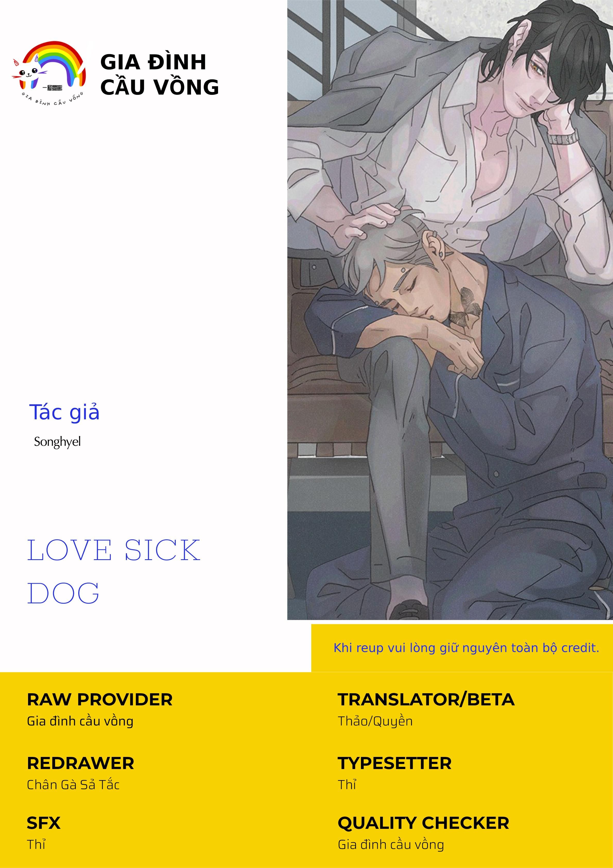đọc truyện Love Sick Dog Chương 14 ảnh 1 tại Thiên Thai Truyện