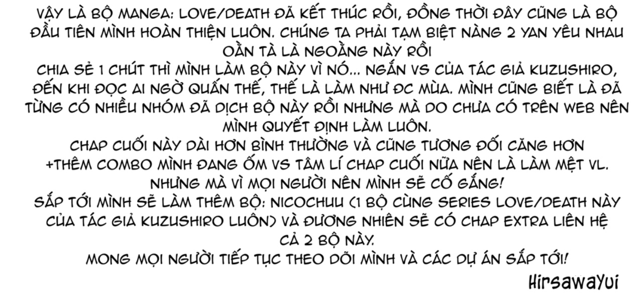 đọc truyện Love/death Chương 7 ảnh 17 tại Thiên Thai Truyện