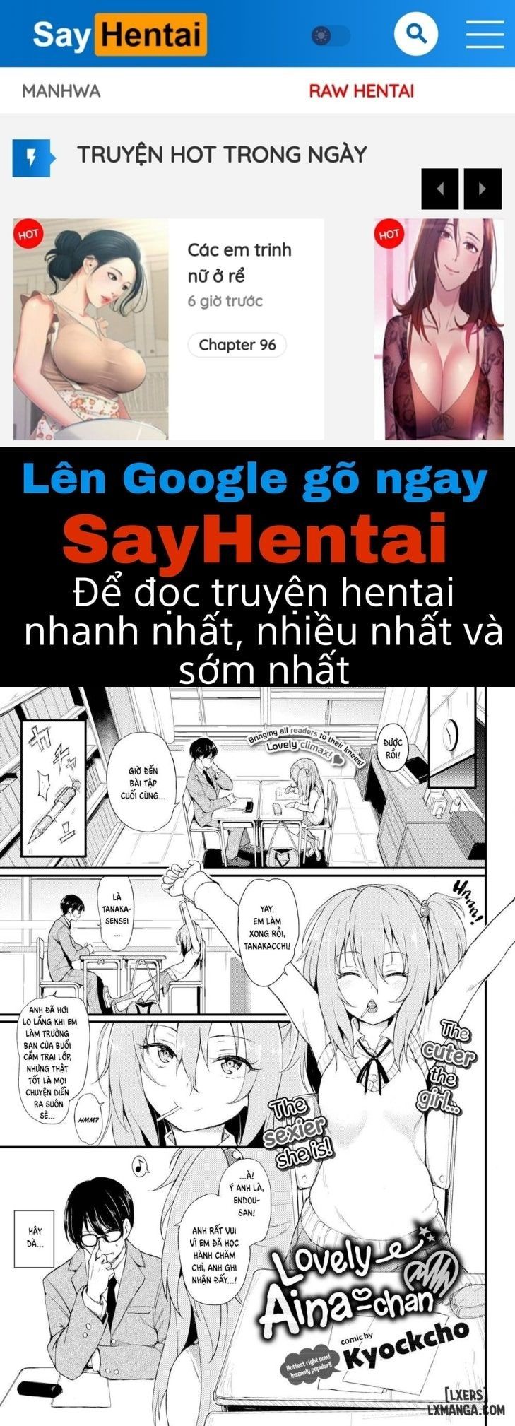 đọc truyện Lovely Aina-chan Chương 1 ảnh 1 tại Giả Dược