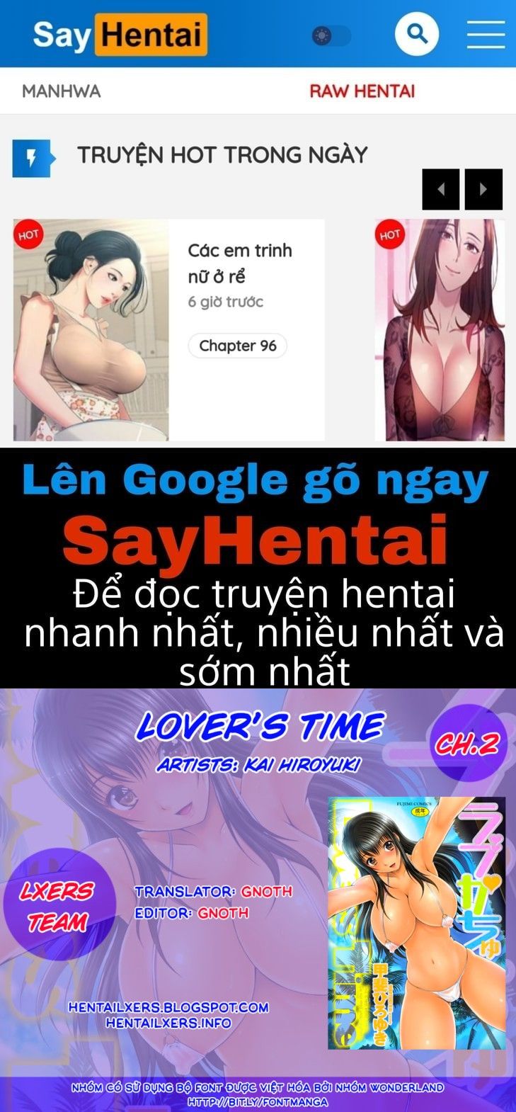đọc truyện Lover