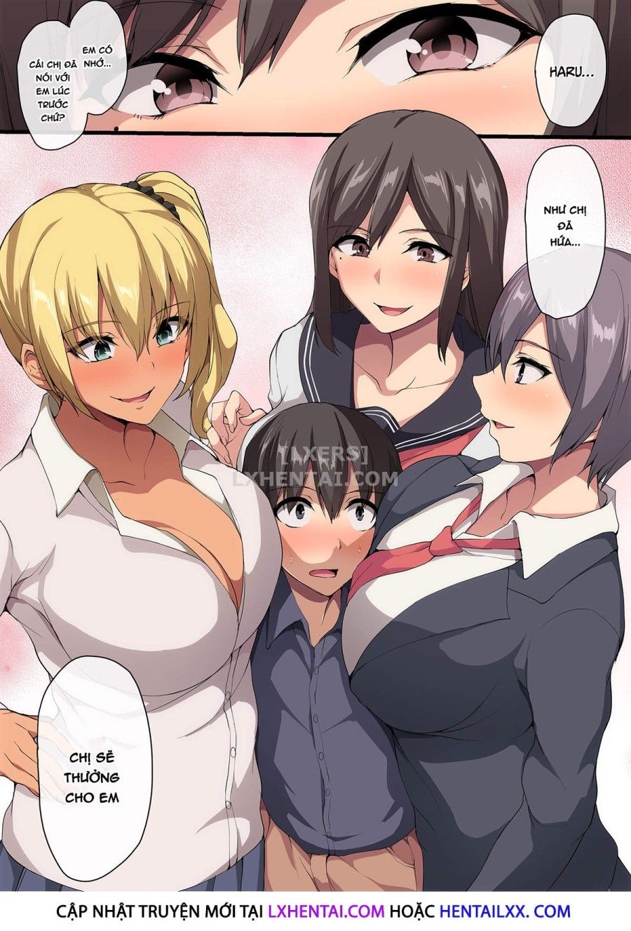 Lovey-dovey Sex Life With Older Ladies - Losing My Virginity To A Harem Oneshot page 15 - Giả Dược