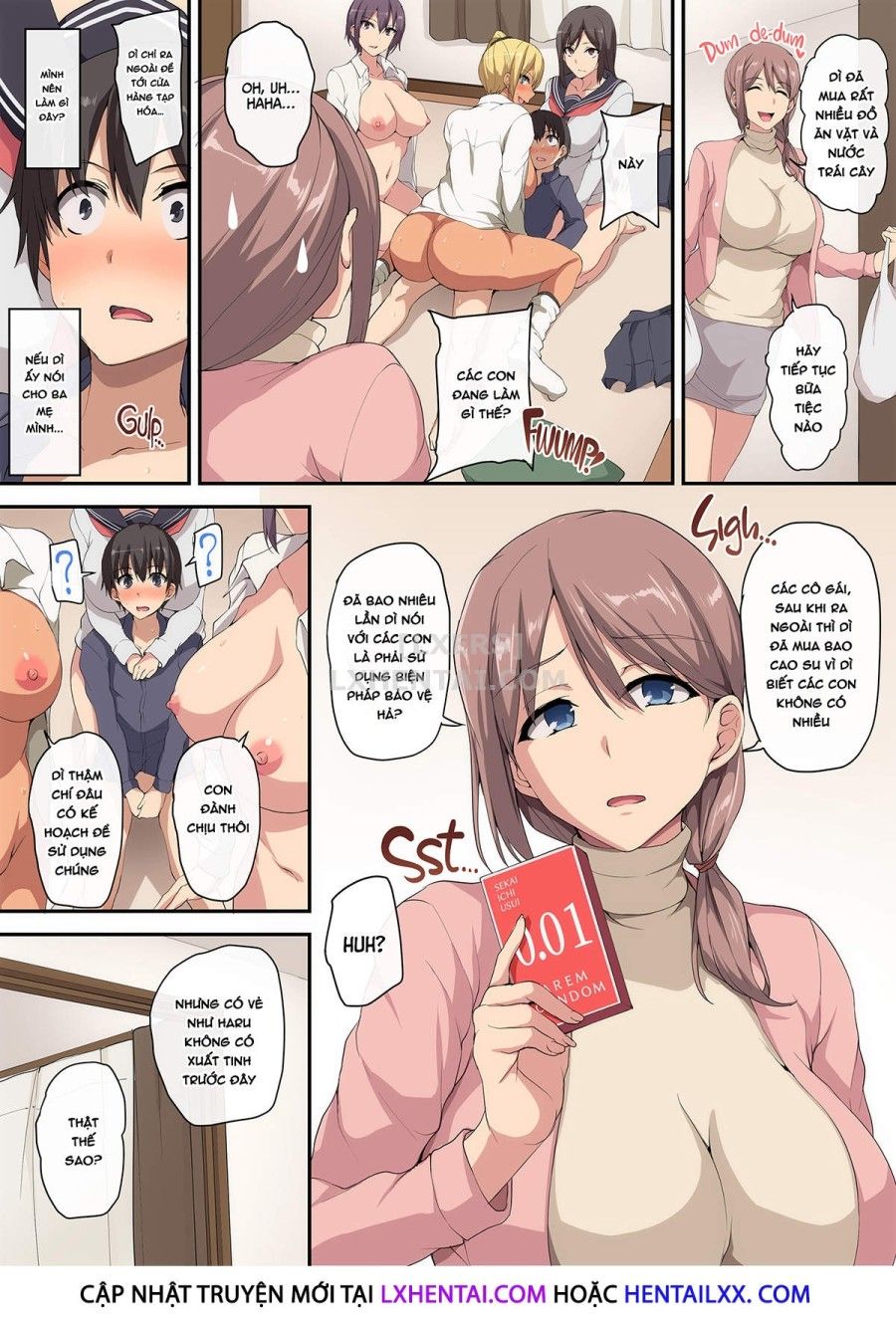 Lovey-dovey Sex Life With Older Ladies - Losing My Virginity To A Harem Oneshot page 31 - Giả Dược