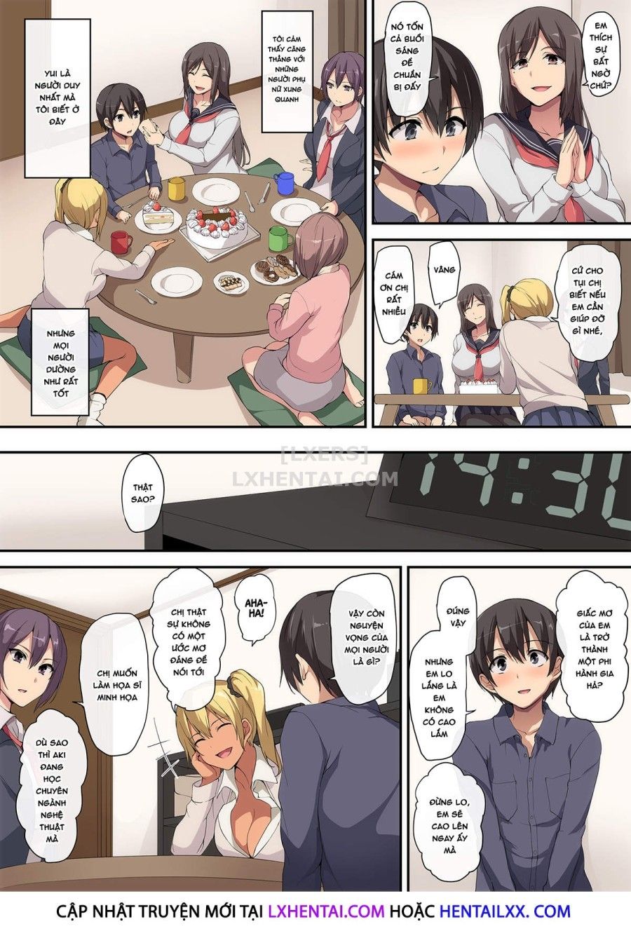 Lovey-dovey Sex Life With Older Ladies - Losing My Virginity To A Harem Oneshot page 9 - Giả Dược
