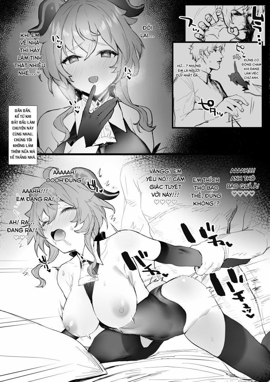 Lovey-dovey Without Overtime (genshin Impact) Oneshot page 6 - Giả Dược