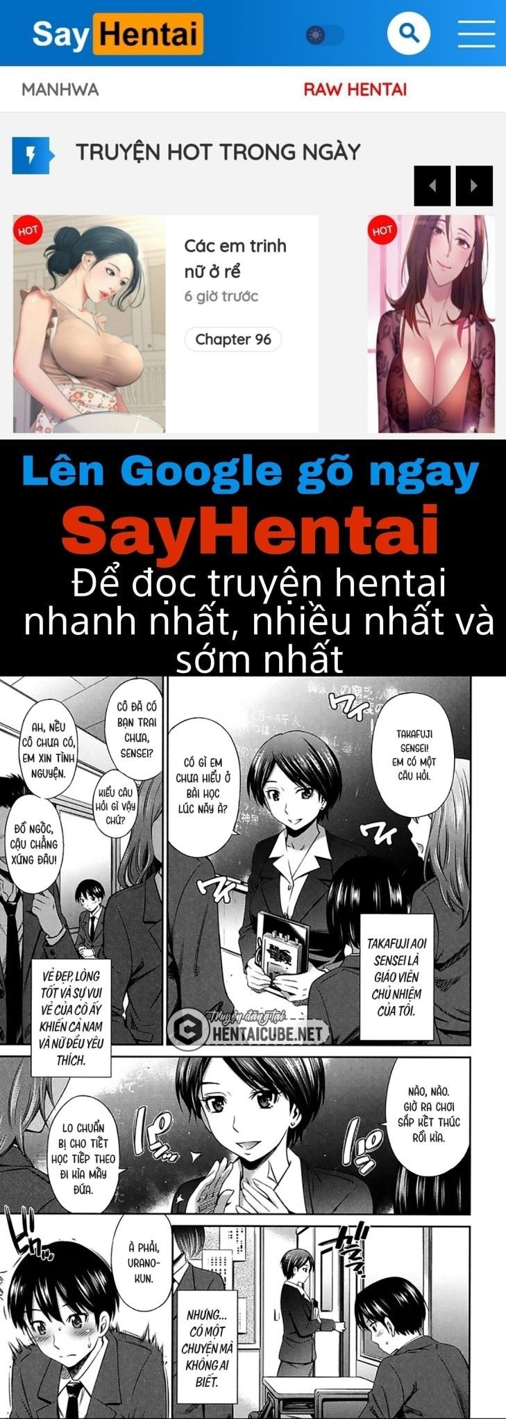 đọc truyện Luật Bất Thành Văn Của Nữ Giáo Viên Trường Này! Chương 2 ảnh 1 tại Truyện Dạ Ký