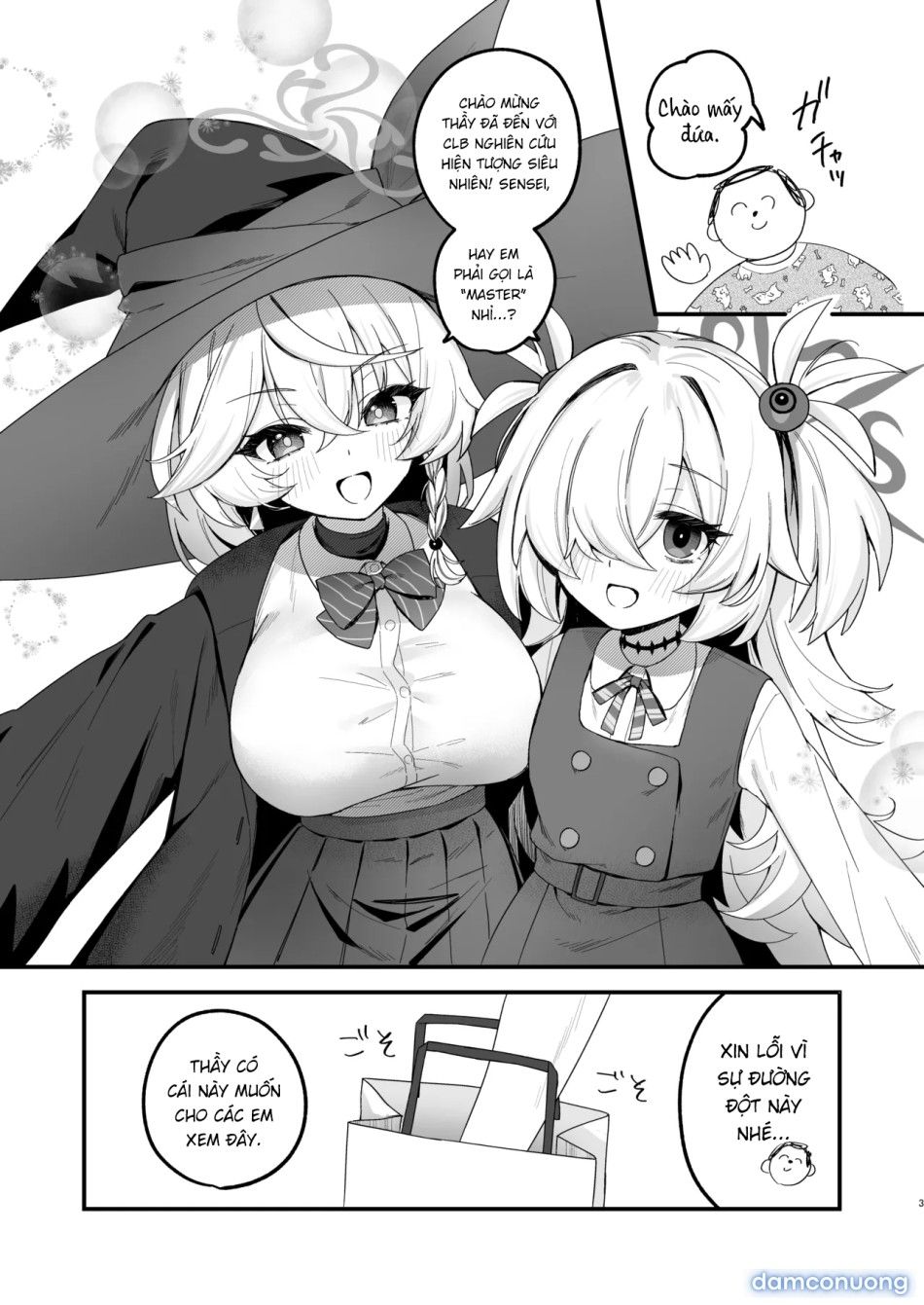 đọc truyện Lucky Occult ~sensei Và Thứ Bột Ma Thuật~ Chương 0 ảnh 3 tại Thiên Thai Truyện