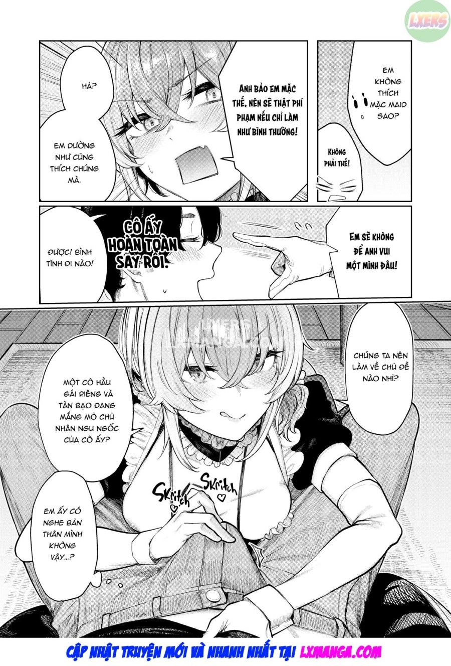 Lười Cosplay Quan Hệ Tình Dục Với Bạn Gái Du Côn Của Tôi Oneshot page 13 - Giả Dược