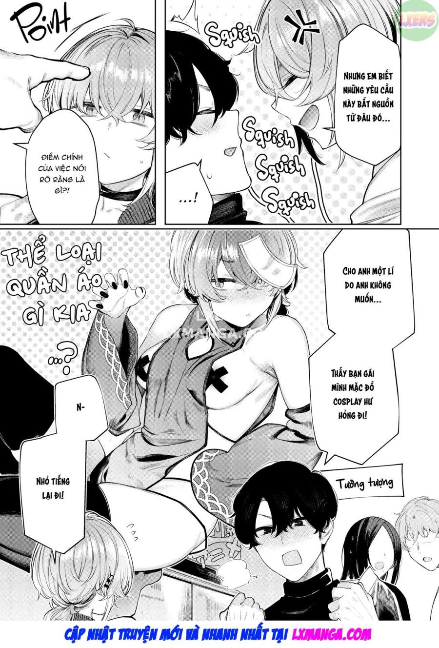 Lười Cosplay Quan Hệ Tình Dục Với Bạn Gái Du Côn Của Tôi Oneshot page 7 - Giả Dược